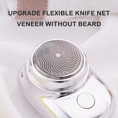 Mini Electric Shaver Portable Pocket Fashion Rechargeable Wireless Beard Hair Razor For Men And Women Home Travel Gift